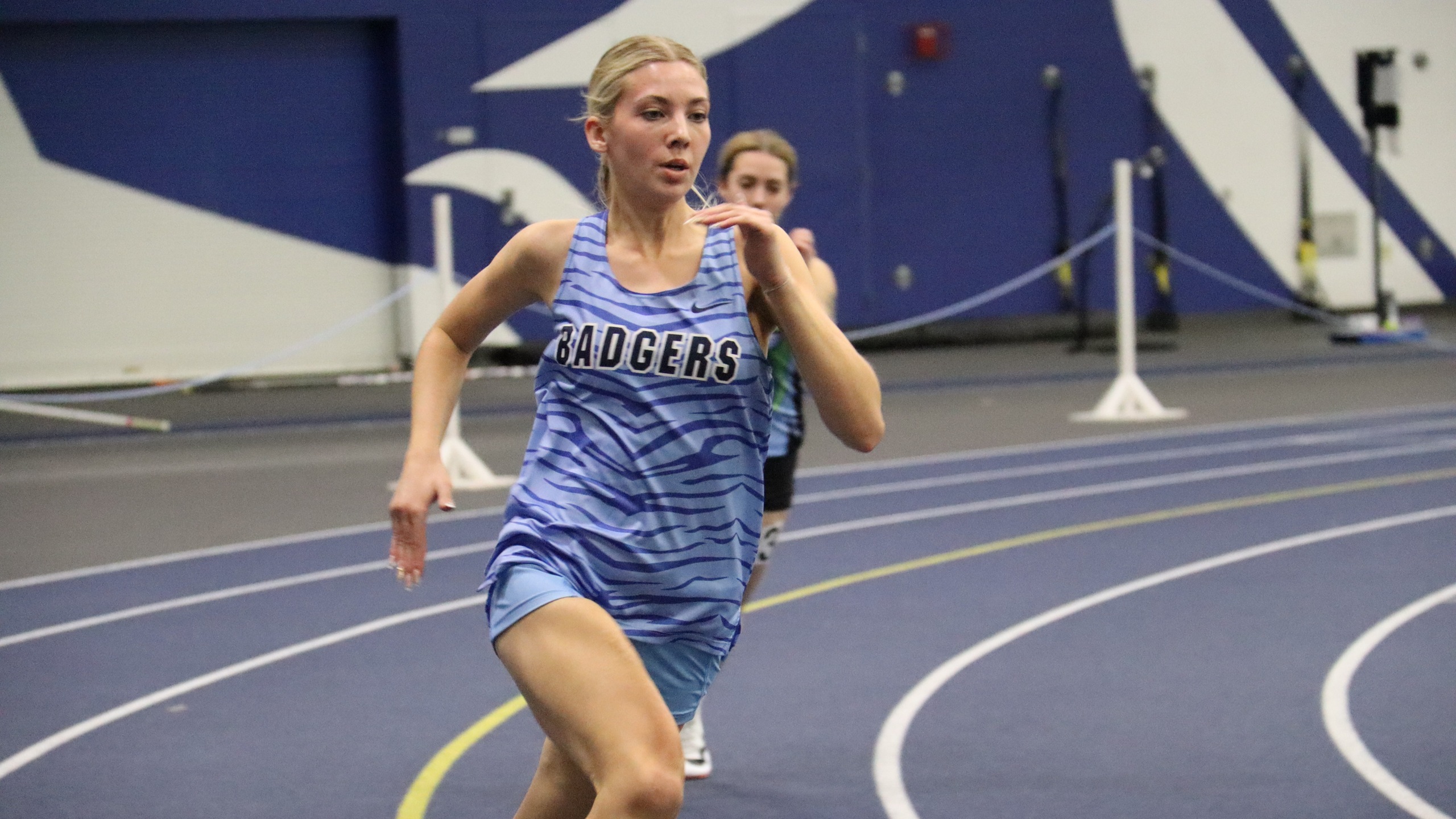 Jones Breaks Two School Records, Badgers Take Six at SNHU